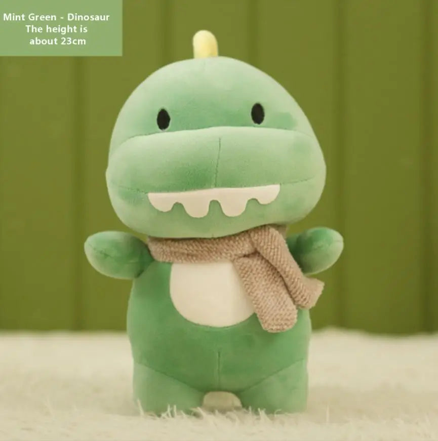 45CM Bee Doll Plush Kids Toys Cartoon Dinosaur Pig Pillow Creative Cute Simulation Animal Lovely Doll Birthday Gifts for Girls